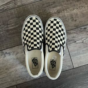 Classic Slip-On Checkerboard Stackform Shoe